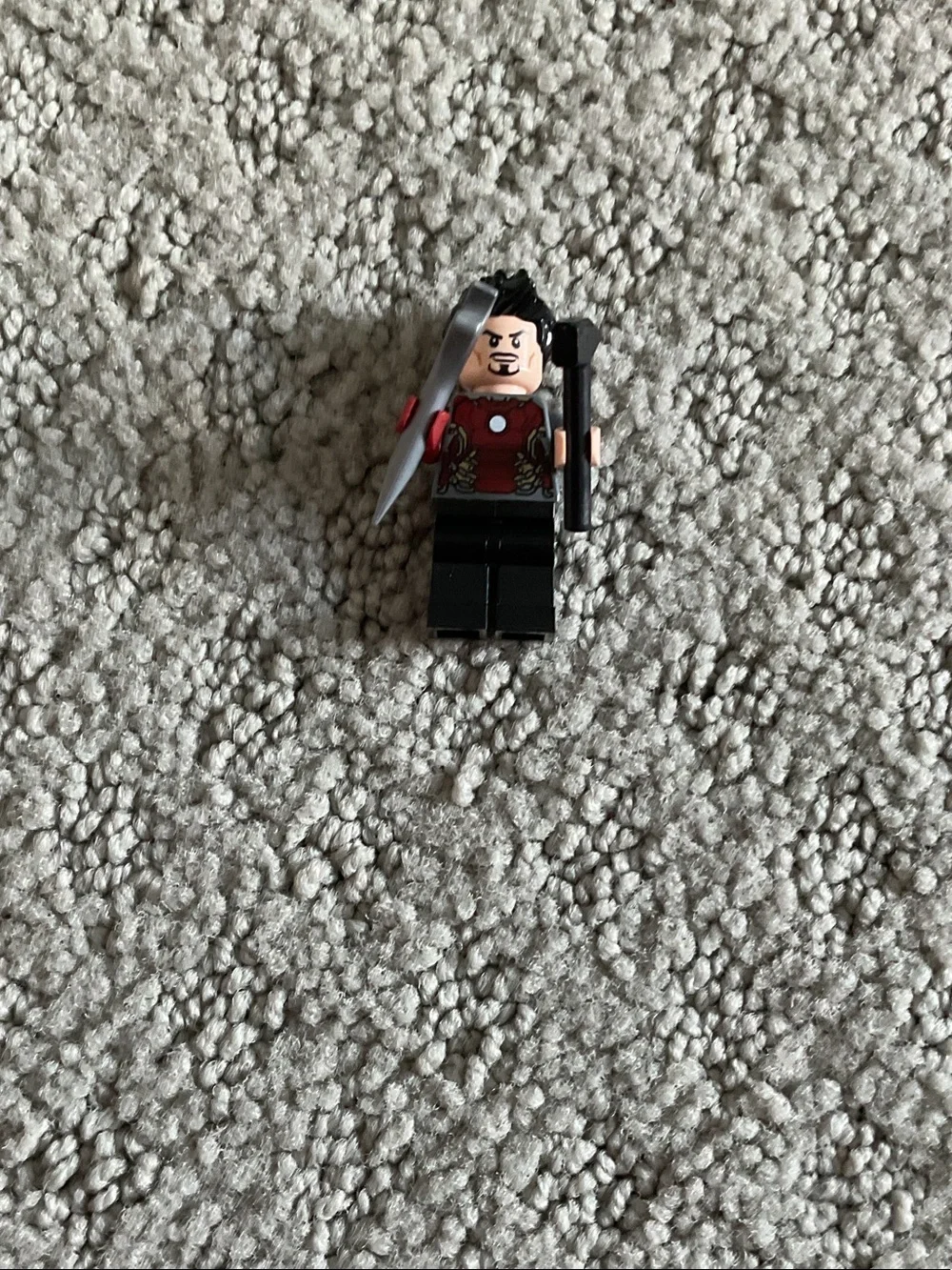 LEGO Iron Man Hulkbuster Buildable Figure - Red and Gold